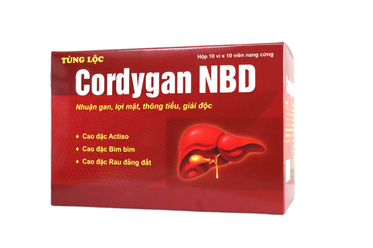 Cordygan( Thuốc đông dược nhuận gan, giải độc)